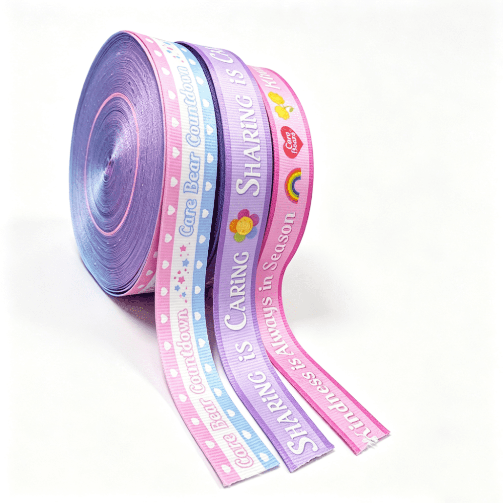 Polyester Digital Printed Webbing with Custom Logo Printed Strap for Pet Harness Backpack